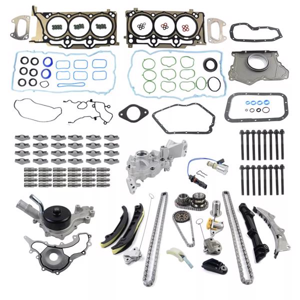 时规修理包 Engine Rebuild Kit Replacement for Chrysler Dodge Jeep Ram 3.6L V6 Pentastar 2011-2015 5184357AE 5184359AB-1