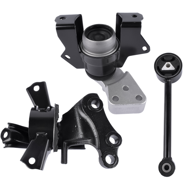 发动机支架 3Pcs Engine Motor Mount Set 1093A146 Replacement for Mitsubishi Mirage / G4 1.2L 1193CC l3 1092A096 2910A106-5