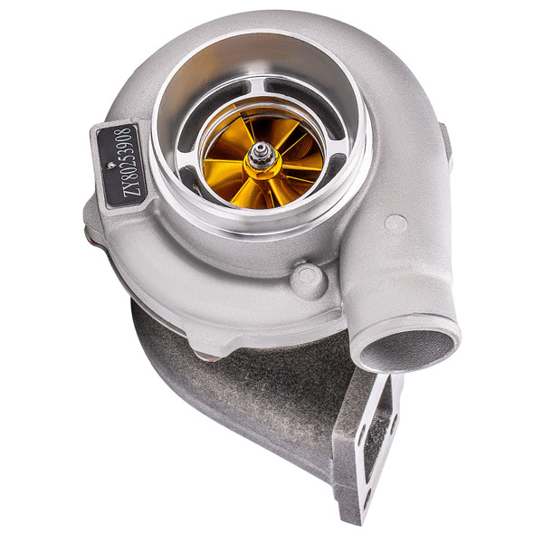GT3037 涡轮增压器 GT30 500马力+ T3.82 A/R 74 叶轮 涡轮增压器 适用于所有4缸/6缸 2.5L-3.0L 发动机 水冷和油冷-4