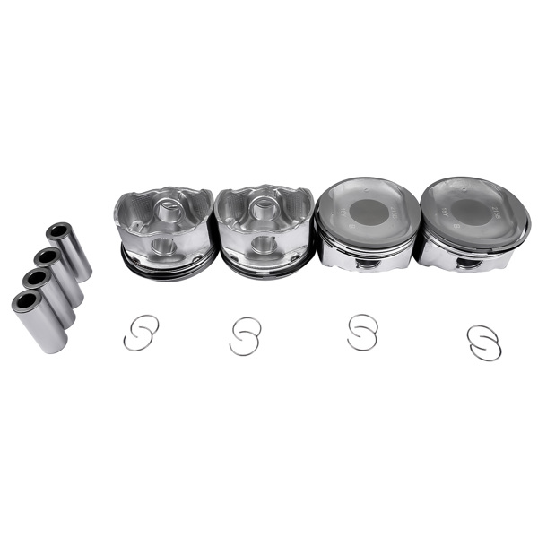 活塞环套装 Pistons w/ Rings Replacement for 2007-2013 Toyota Camry RAV4 Scion tC Lexus 2.4 13211-0H041-A0 132510H030C0-1