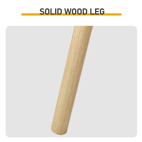 一桌二椅  60*60*44cm 白色+原木色 MDF 儿童桌椅-8