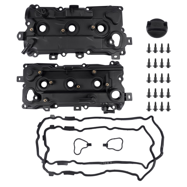 气门室盖 Left+Right Valve Covers Fits for Infiniti JX35 QX60 Nissan Altima Pathfinder 2007-2014 3.5L 13264JA10A 13264JA10B-1