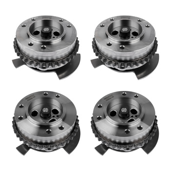 凸轮轴调节器 4PCS Camshaft Sprocket Inlet & Exhaust Gear Set LR060395 Replacement for Jaguar F-Pace F-Type XE XF XJ, Land Rover Range Rover