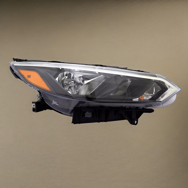 26010-6LY0A 前大灯总成，仅适用于 2024 2025 款日产 Sentra S/SV 卤素四针车型，不含灯泡，前大灯右乘客侧 260106LY0A NI2503302-10
