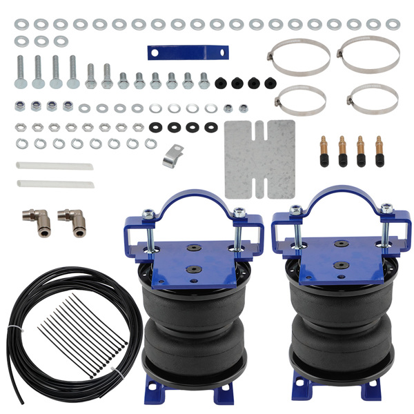 后部空气辅助5000弹簧袋调平套件 适用于雪佛兰索罗德2500 HD LS 4WD/RWD 2006年款 适用于GMC Sierra 2500 HD SL 4WD/RWD 2006年款-2
