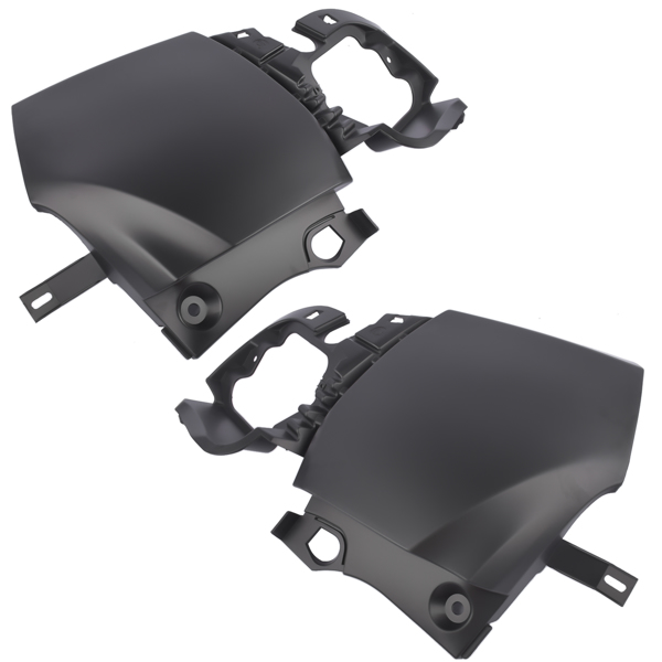 前保险杠侧盖 2x Bumper End Face Bar Left & Right Replacement for 15-21 Jeep Renegade 1.3L 1.4L 1.8L 2.4L-4