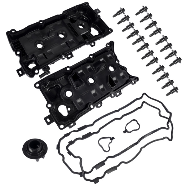 气门室盖 Left+Right Valve Covers Fits for Infiniti JX35 QX60 Nissan Altima Pathfinder 2007-2014 3.5L 13264JA10A 13264JA10B-3