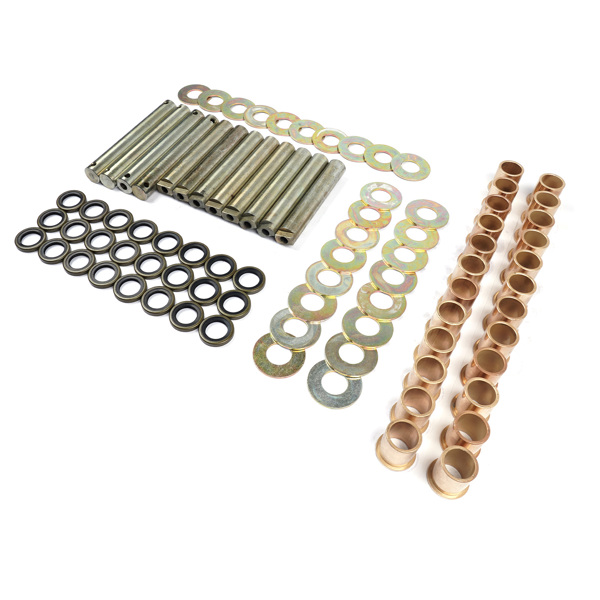 衬套套件 Full Undercarriage Pin Bushing Seal Repair Kit Replacement for Bobcat Loaders MT52 MT55 6730701 6730702-4