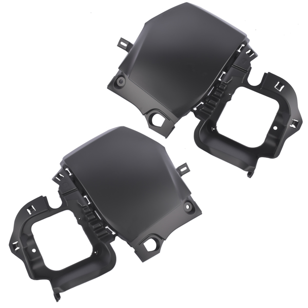 前保险杠侧盖 2x Bumper End Face Bar Left & Right Replacement for 15-21 Jeep Renegade 1.3L 1.4L 1.8L 2.4L-6