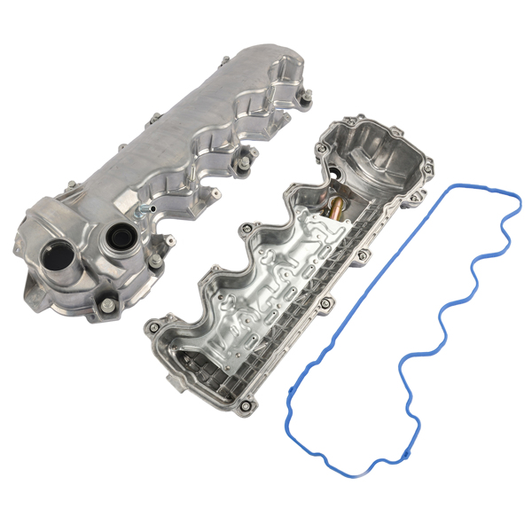 气门室盖 Pair Engine Valve Cover Left & Right Side Replacement for Ford F-150 F-250 F-350 Expedition 4.6L 5.4L Lincoln Navigator Mark LT 5.4L V8 264-909 264-908-3