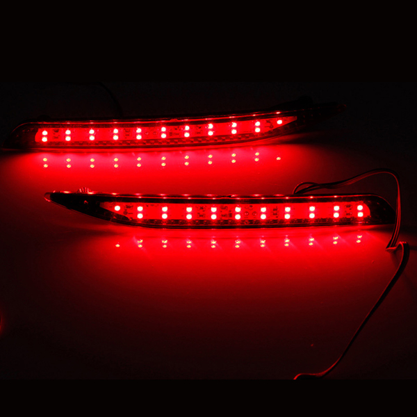 适用于 2014-2013 款本田雅阁第九代后保险杠反光灯、尾灯、刹车灯、雾灯-4