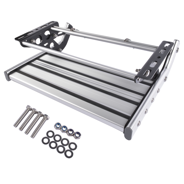 踏板组件 Pull Out Retractable One Step RV Camper Van Platform Steps Stair Manual RV Step-2