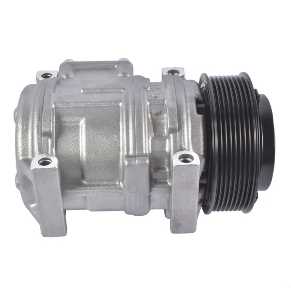 空调压缩机 A/C AC Compressor Replacement for John Deere Tractor 6100 6120 6200 6210 6220 6300 6310 6400 6510 AL176858 AL153386 AL176857-6