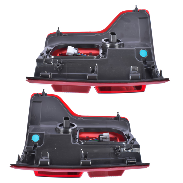 尾灯 Replacement For 2015-2017 Ford F-150 SSV XL XLT Left & Right Side LED Tail Light Brake Lamp W/Blind Spot HL3Z13405D HL3Z13404D-6