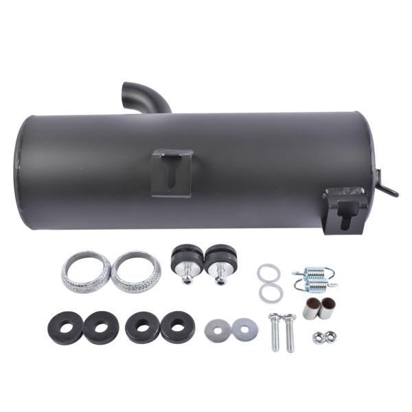消音器 Exhaust Muffler + Gasket Kit Replacement for Polaris Sportsman 600 700 800 4X4 W/ Donuts 1261223-489 1261223-029 1261079-029-2