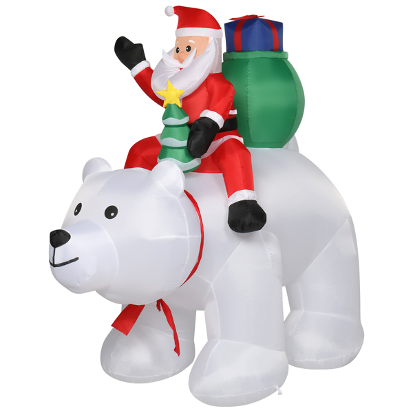 6ft 7颗LED灯 圣诞充气装饰 12V 12V,1500mA 12V,1500mA,15W 美规-16