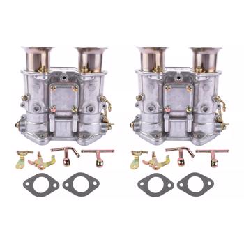化油器 2pcs Carburetor For Weber 40DCOE 40 DCOE Twin Choke 19550.174 4 Cyl 6 Cyl VW V8 19550174