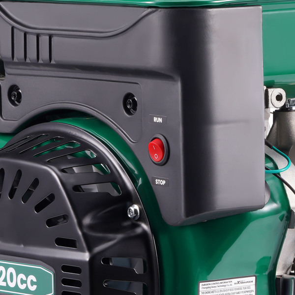 汽油电启动发动机电机 单缸，四冲程，强制冷却，顶置气门 8千瓦-4