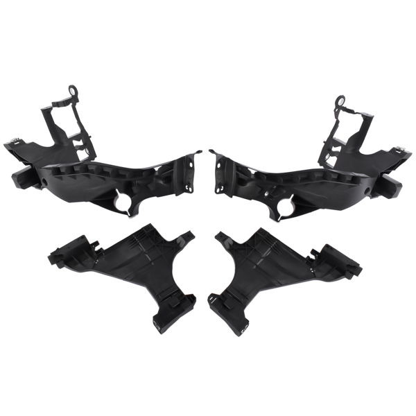 大灯支架 4X Front Headlight Mount Support Plate Bracket Set Replacement for Audi A5 S5 RS5 Quattro 8T0941453B 8T0941454B-1