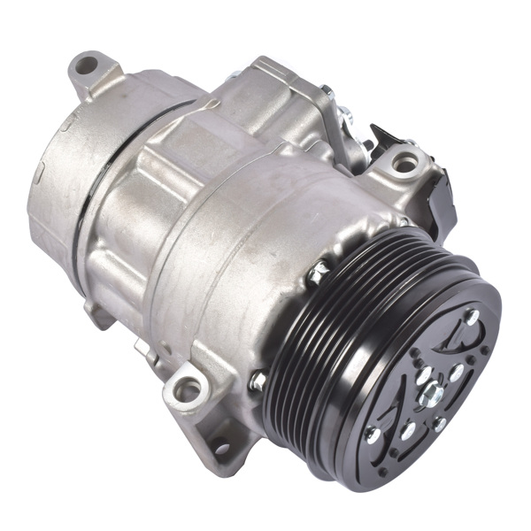 汽车空调压缩机 A/C Compressor 12V 6 Grooves PAG46 110mm Fit for Mercedes-Benz W212 C207 A207 E350 W166 ML350 2013-2014 GLK350 X204 2013 V6 3.5L 197368 198368 A0008302200-5