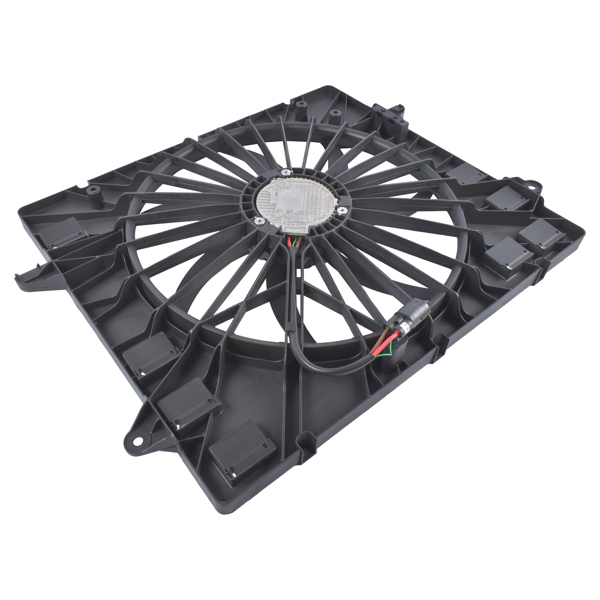 散热器风扇 Radiator Fan Assembly with Brushless Motor Shroud Fit for Chevy Traverse Buick Enclave 2018-2020 23182042-6