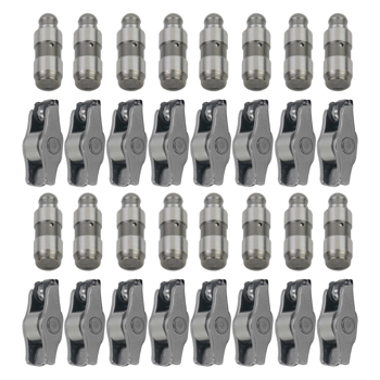 摇臂套装 16x Valve Lifters 16x Rocker Arms Replacement for Audi A3 VW Jetta Golf Passat Beetle 2.0 TDI 059109417A 03L109521A