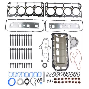 发动机大修包 Full Head Gasket Bolt Set Replacement for Chrysler 300 Dodge Charger Magnum Jeep Grand Cherokee Commander 5.7L V8 HEMI 2005-2008