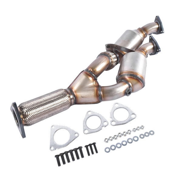 亚马逊禁售 三元催化器 Front Catalytic Converter Replacement for 2004-2006 Porsche Cayenne Volkswagen Touareg 3.2L-5