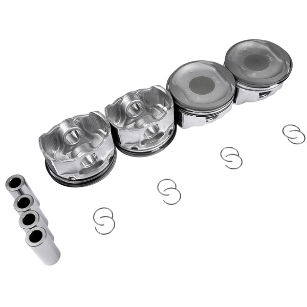 活塞环套装 Pistons w/ Rings Replacement for 2007-2013 Toyota Camry RAV4 Scion tC Lexus 2.4 13211-0H041-A0 132510H030C0-2