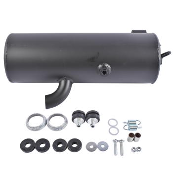消音器 Exhaust Muffler + Gasket Kit Replacement for Polaris Sportsman 600 700 800 4X4 W/ Donuts 1261223-489 1261223-029 1261079-029
