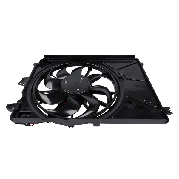 散热器风扇 Engine Radiator Cooling Fan Assembly w/ Shroud Replacement for Jeep Renegade Fiat 500X 2019-2023 68552370AA-9