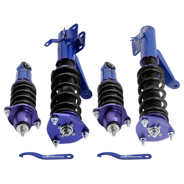 前后绞牙减震器悬挂部件 适配本田思域第七代 DX/EX/GX/HX/LX/Si 两厢版（EM2）2001-2005年款 适配本田思域第七代 DX/EX/GX/HX/LX/Si 三厢版（ES、ET）2001-2005年款-2