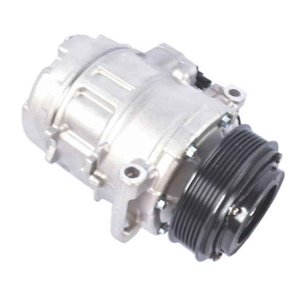 空调压缩机 A/C Compressor W/ 6-Groove Pulley Replacement for Ford Edge 2012-2015, Explorer 2012-2013 L4 2.0L CT4Z19703B-6