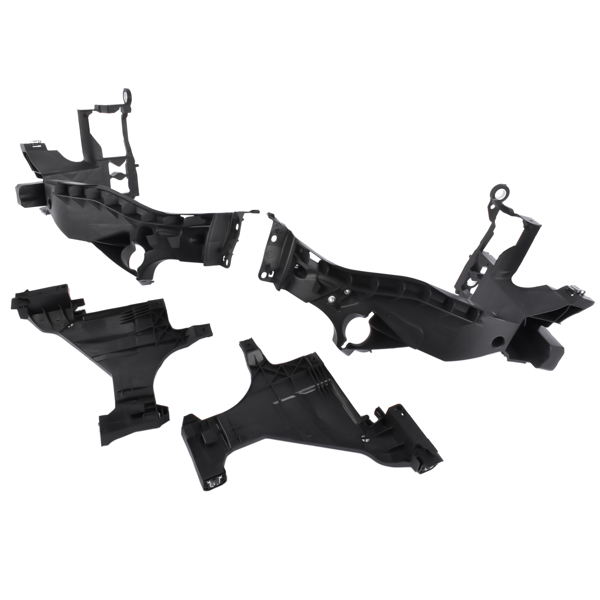 大灯支架 4X Front Headlight Mount Support Plate Bracket Set Replacement for Audi A5 S5 RS5 Quattro 8T0941453B 8T0941454B-2