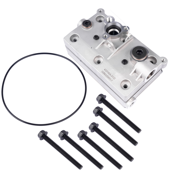 空气压缩机缸盖 Air Brake Compressor Cylinder Head Kit Fit for Volvo / Mack 22203109 7422203109 9125129352-3