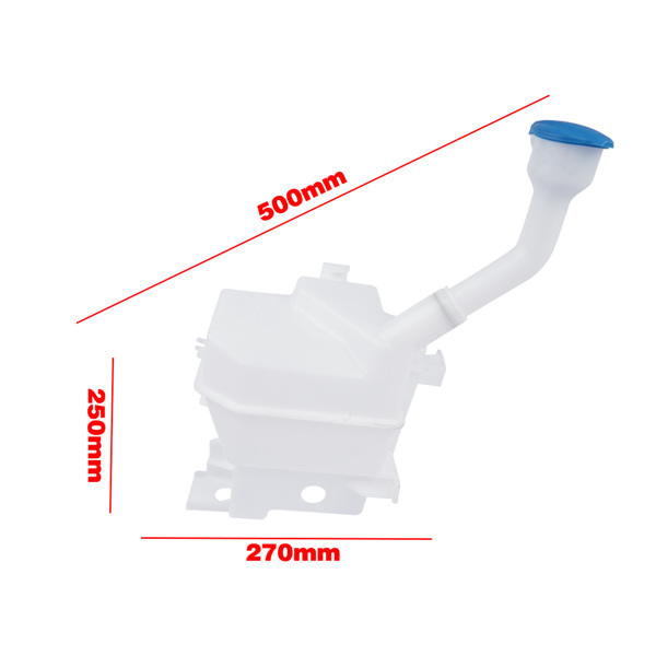 雨刮喷水壶 Wiper Washer Windshield Reservoir without Pump 98610-L0000 Fits for Hyundai Sonata 2020-2024 White-7