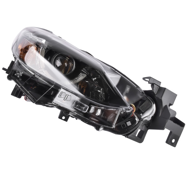 大灯 Right Headlamp Headlight LED w/ AFS Replacement for 2016-2017 Mazda 6 2.5L L4 GMN3-51-031D-6