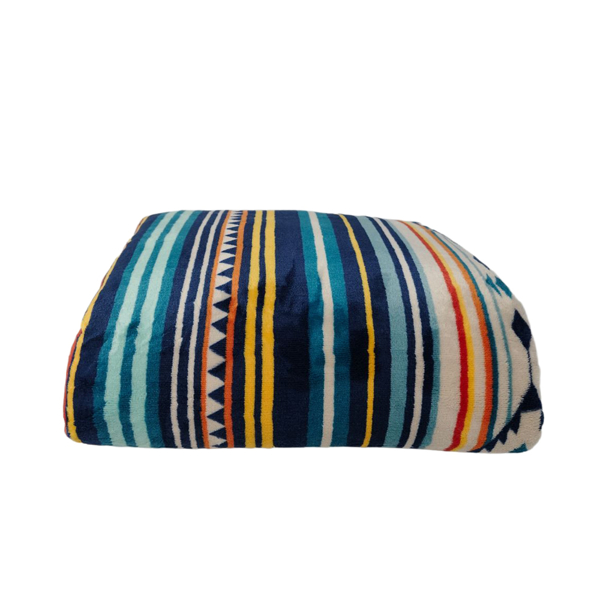 北欧双层毛毯加厚保暖冬季羊羔绒珊瑚绒毯子沙发小号午睡毯 北欧盖毯-异域风 125*155CM左右-1