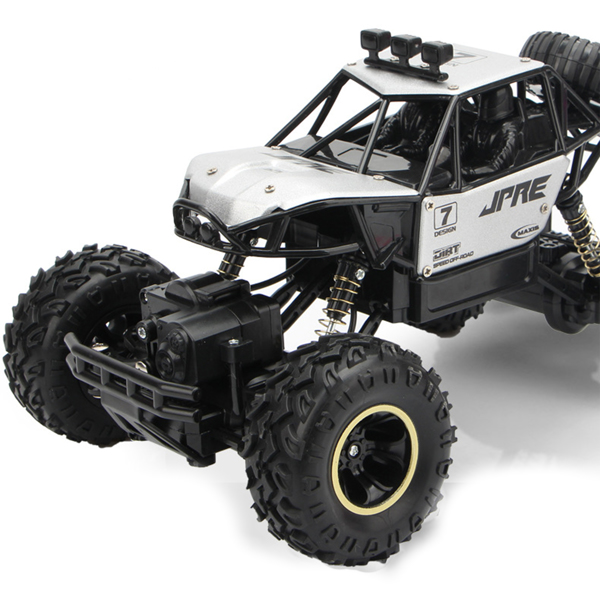 1/12 四驱遥控卡车越野车遥控履带式越野车玩具（银色）-5