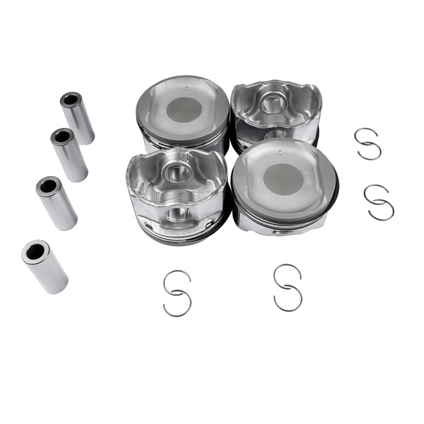 活塞环套装 Pistons w/ Rings Replacement for 2007-2013 Toyota Camry RAV4 Scion tC Lexus 2.4 13211-0H041-A0 132510H030C0-4