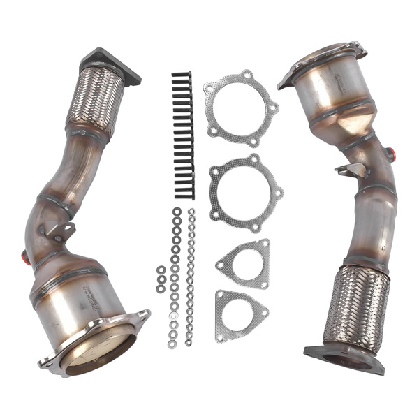亚马逊禁售 三元催化器 Front Catalytic Converters Replacement for Porsche Cayenne 9P 4.8L V8 2007-10 95511302130-3