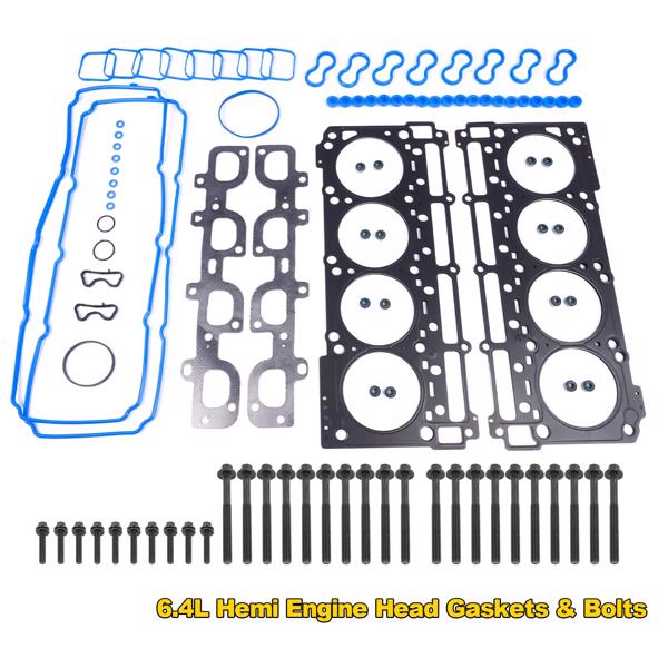 发动机大修包 Head Gaskets Bolts Kit Replacement for Dodge Charger Jeep Chrysler 300 6.4L HEMI 2012-2017-4