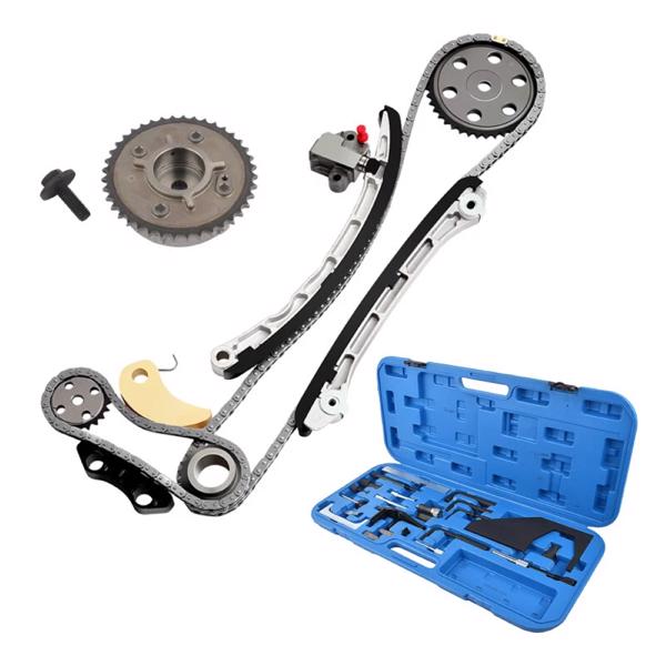 时规修理包 Timing Chain Tool Kit VVT Gear Replacement for 2007-2012 MAZDA 3 6 CX-7 2.3L TURBO L3K914151-4