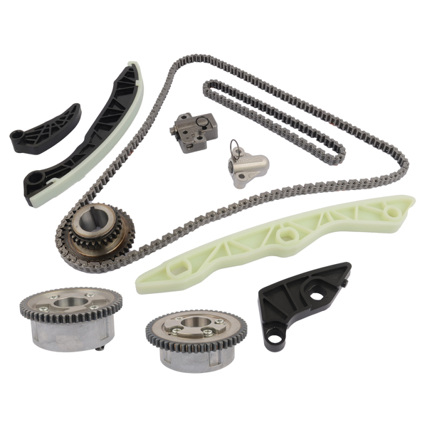正时链条套装 Timing Chain VVT Gear Set Replacement for Mitsubishi DELICA Lancer 2.4L l4 CX5A CV5W 4B12 MN183891 MN183901-4