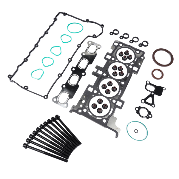 发动机大修包 Head Gasket Set w/ Bolts Replacement for Dodge Dart 1.4L 2.0L 2.4L L4 GAS DOHC 16V 2013-2016-1