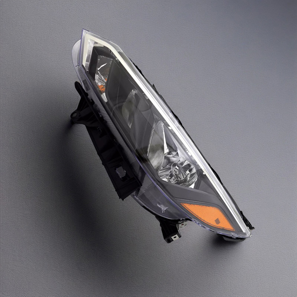 26060-6LY0A 前大灯总成，仅适用于 2024 至 2025 款日产 Sentra S/SV 卤素四针车型，不带灯泡，前大灯左驾驶员侧 260606LY0A NI2502302-12