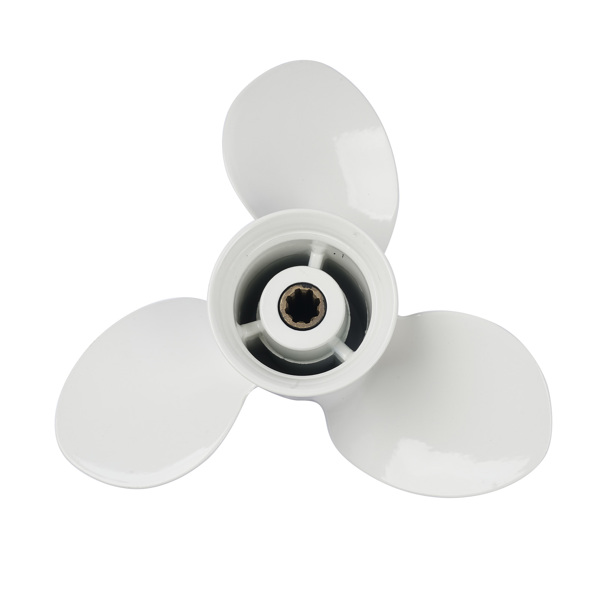  螺旋桨 Boat Outboard Propeller 9.25x9 Fit for Yamaha F9.9 15 20 HP 8 Spline 63V-45945-00-EL, 683-45945-00-EL-2