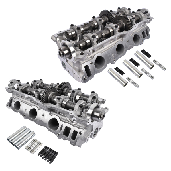 缸盖总成 Left & Right Cylinder Head Replacement for 1995-2004 Toyota Tacoma Tundra 4Runner 5VZFE 3.4L V6 1110169136-2