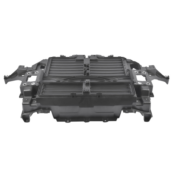散热器出风口 Front Radiator Active Grille Shutter Upper w/Double Motor Replacement for Ford Explorer 2020-2022 L1MZ16138B L1MZ16138K-4