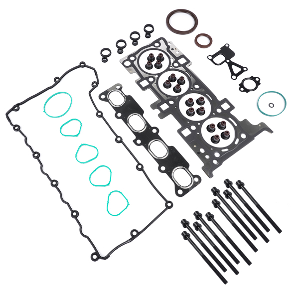发动机大修包 Head Gasket Set w/ Bolts Replacement for Dodge Dart 1.4L 2.0L 2.4L L4 GAS DOHC 16V 2013-2016-2